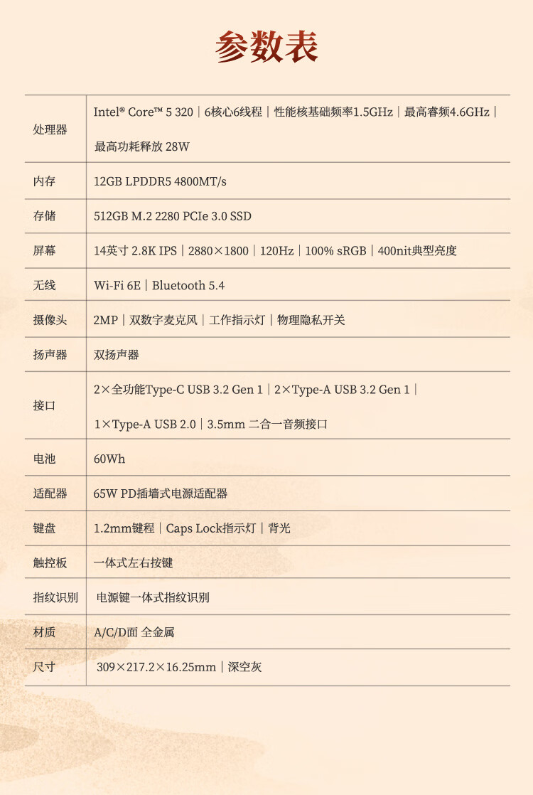 详细参数